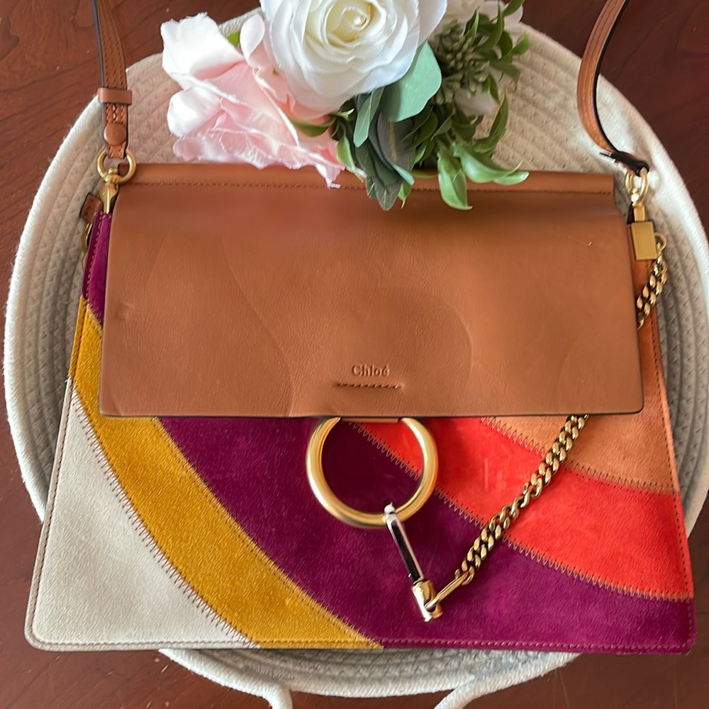 🚫SOLD🚫 💯 Authentic NEW CHLOE suede leather handbag